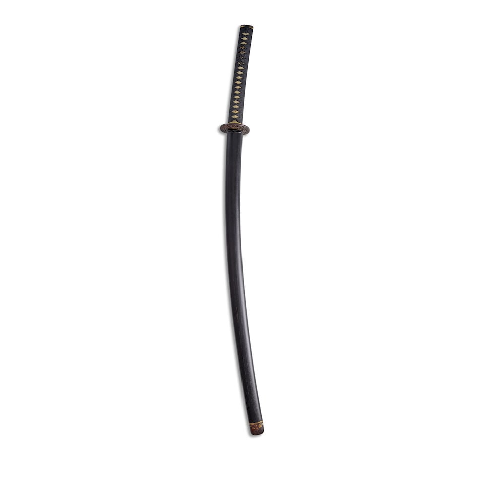 FUJIWARA NAGASADA (ACTIVE CIRCA 1847-1868) An Ise Katana with Mounts Edo period (1616-1868) or M... - 2