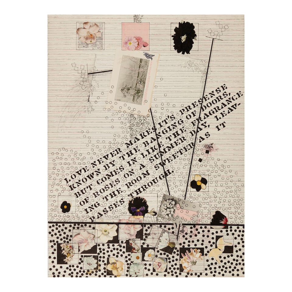 DIANE KEATON (AMERICAN, 1946-2025): THREE MIXED MEDIA COLLAGES - 2