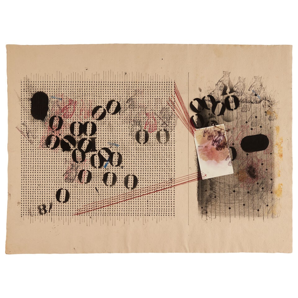 DIANE KEATON (AMERICAN, 1946-2025): THREE MIXED MEDIA COLLAGES - 3