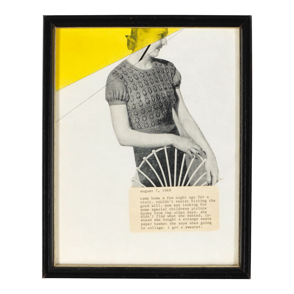 DIANE KEATON (AMERICAN, 1946-2025): THREE MIXED MEDIA COLLAGES - 4