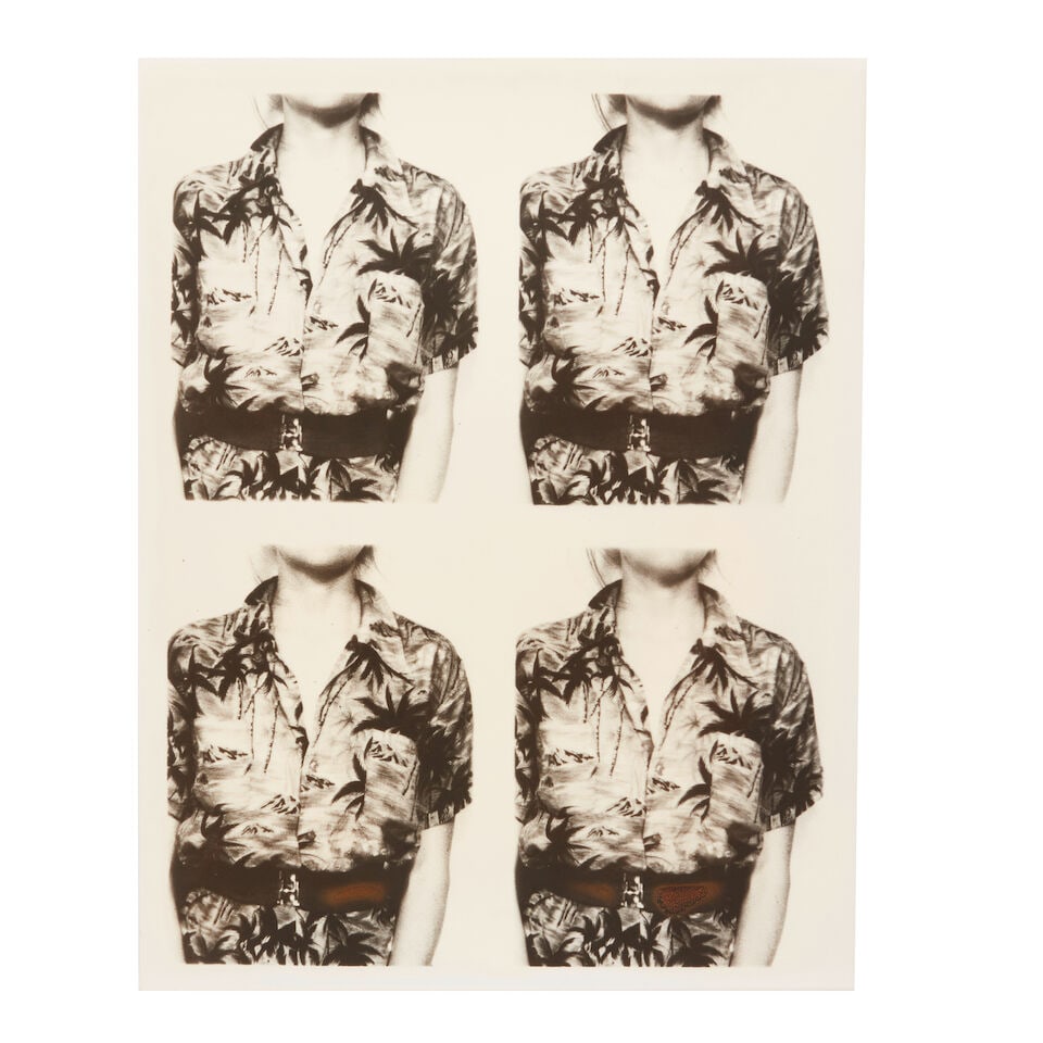DIANE KEATON (AMERICAN, 1946-2025): FOUR PHOTOBOOTH PHOTOGRAPHSLate 1970s/early 1980s - 3