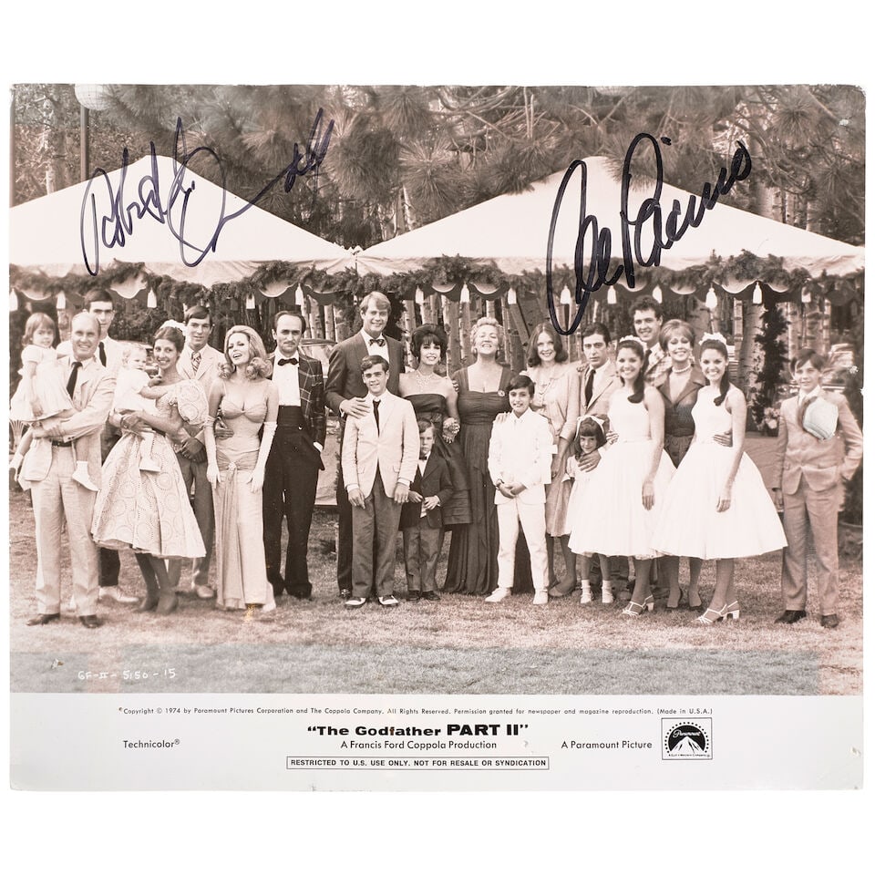 DIANE KEATON: A GROUP OF THE GODFATHER PART I, II, AND III MATERIALParamount Pictures, 1972, 197... - 7