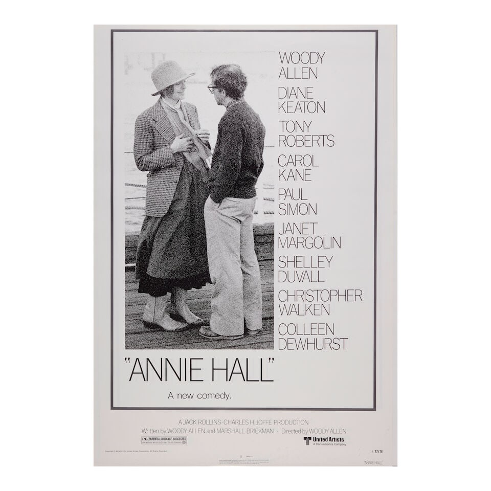TWO ANNIE HALL MOVIE POSTERSMGM, 1977 (1 of 1)