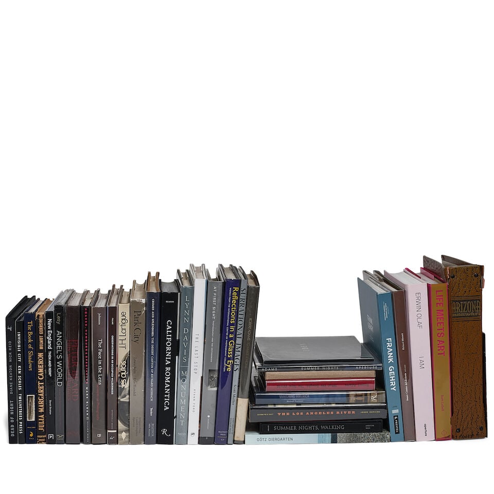 DIANE KEATON: A CURATED SELECTION OF BOOKS AND AN EXHIBIT PAMPHLET: DIANE KEATON: A CURATED SELECTION OF BOOKS AND AN EXHIBIT PAMPHLET Including a collection of various issues of Arizona Highways from the 1970s in an embossed leather binder, Summer Nights with