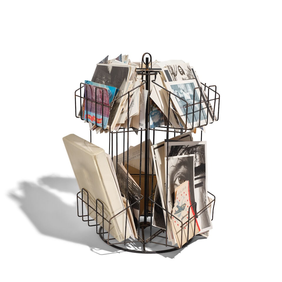 DIANE KEATON: A CURATED METAL RACK FILLED WITH PICTURES, POSTCARDS, AND ODDITIES: DIANE KEATON: A CURATED METAL RACK FILLED WITH PICTURES, POSTCARDS, AND ODDITIES Together with Legacy of Light: 205 Polaroid Photographs by 58 Distinguished American Photographers introduction edited