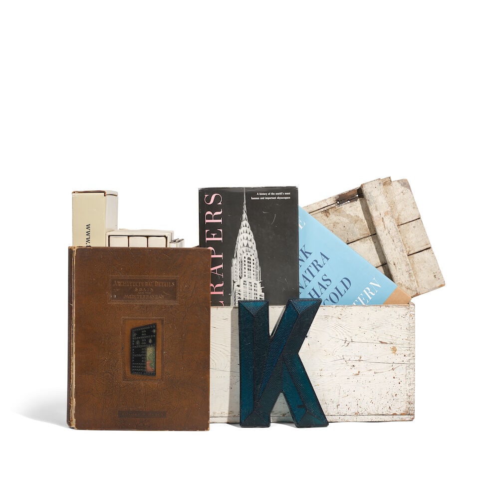 DIANE KEATON: A CURATED SELECTION OF ARCHITECTURE BOOKS AND DECORATIONS: DIANE KEATON: A CURATED SELECTION OF ARCHITECTURE BOOKS AND DECORATIONS Including Julius Sherman: Modernism Rediscovered box set published by Taschen, The Legendary Estates of Beverly Hills by