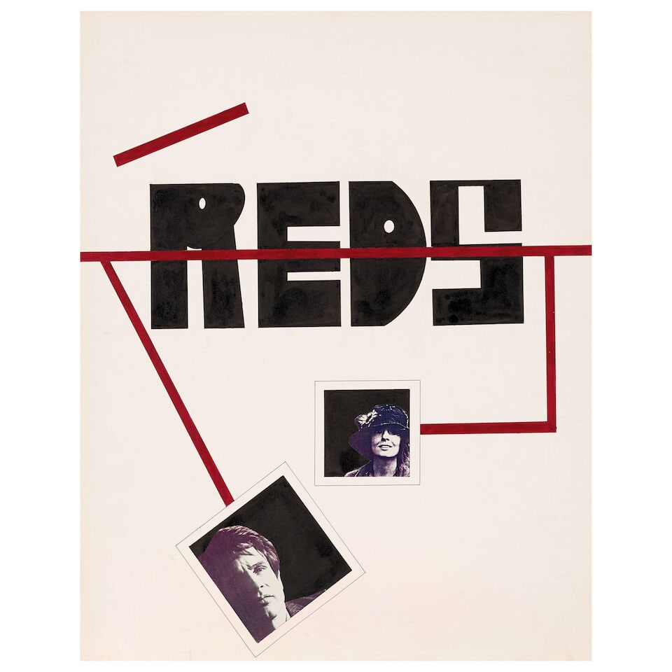 DIANE KEATON (AMERICAN, 1946-2025): FOUR COLLAGES MADE FOR THE MOVIE REDS - 4