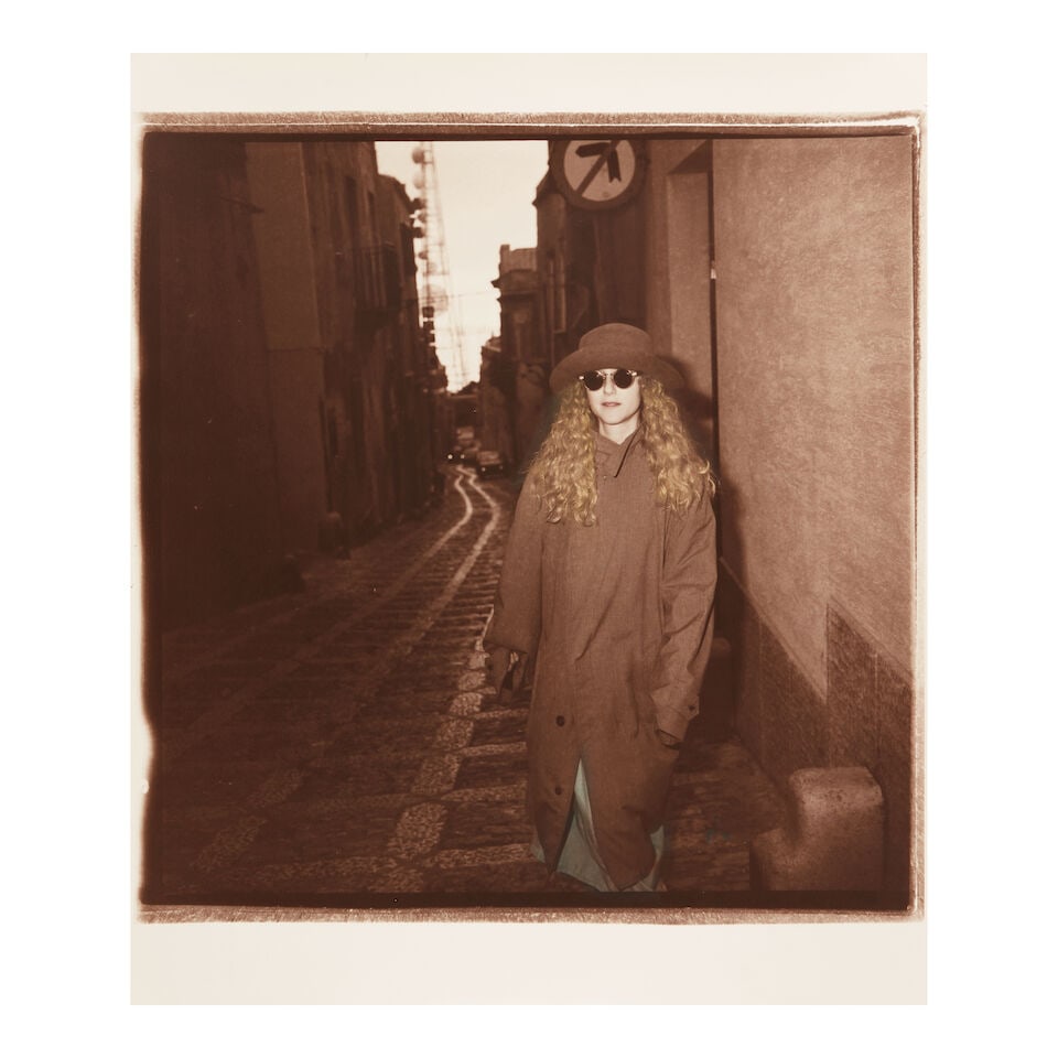 DIANE KEATON (AMERICAN, 1946-2025): A HAND-COLORED PHOTOGRAPH OF CAROL KANE: DIANE KEATON (AMERICAN, 1946-2025): A HAND-COLORED PHOTOGRAPH OF CAROL KANE Unsigned. sheet 24 x 20in This lot is subject to the following lot symbols: ¤ ¤ Unless indicated by the ¤