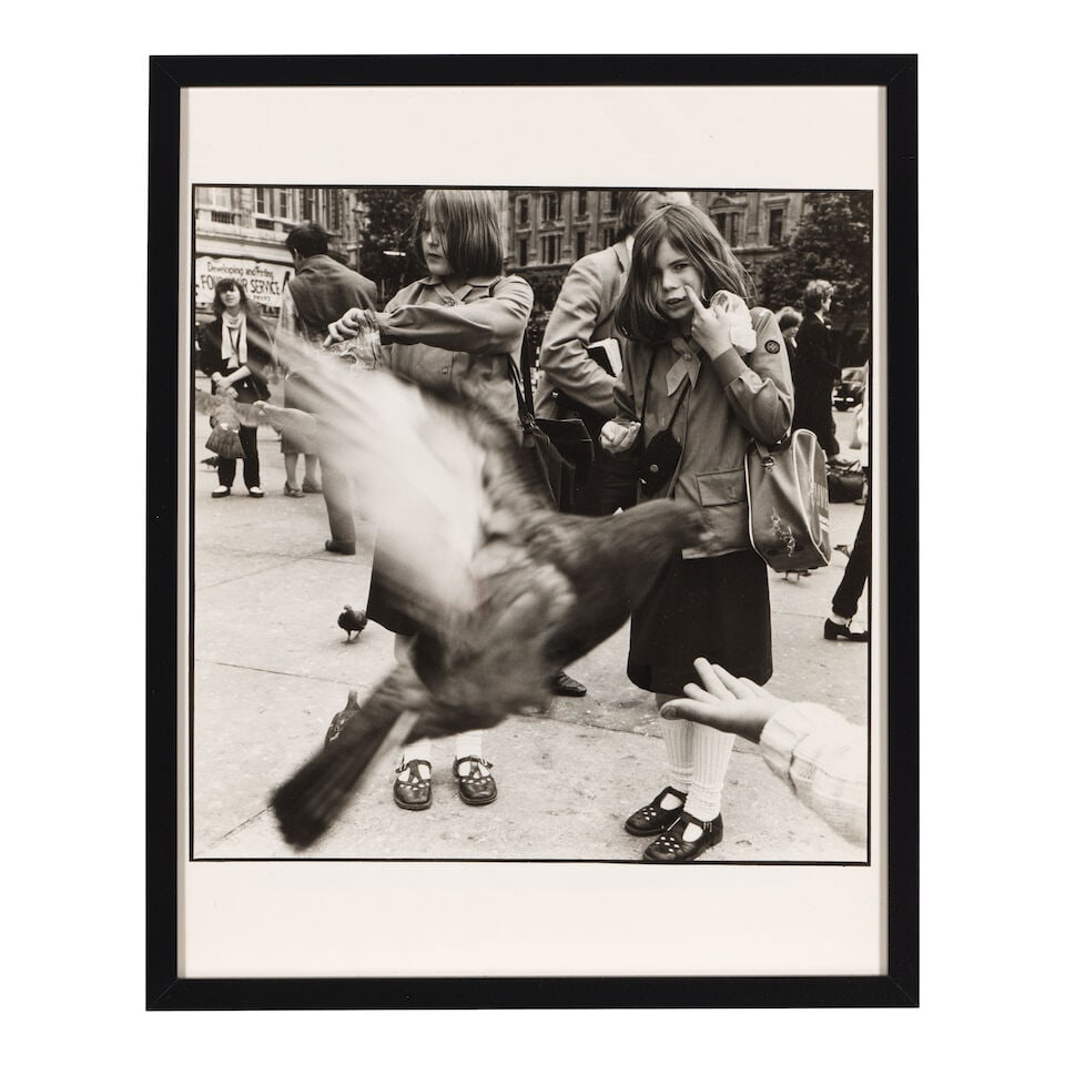 DIANE KEATON (AMERICAN, 1946-2025): PIGEONS OF TRAFALGAR SQUARELondon, 1980s - 13