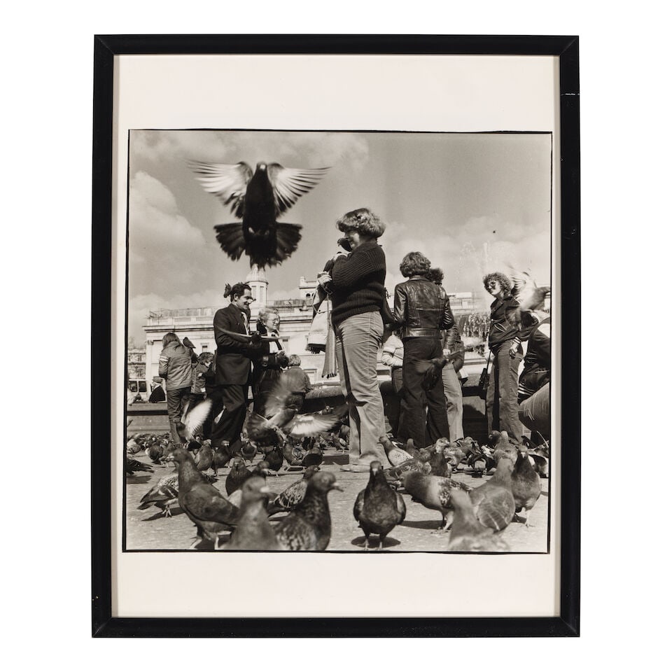 DIANE KEATON (AMERICAN, 1946-2025): PIGEONS OF TRAFALGAR SQUARELondon, 1980s - 17