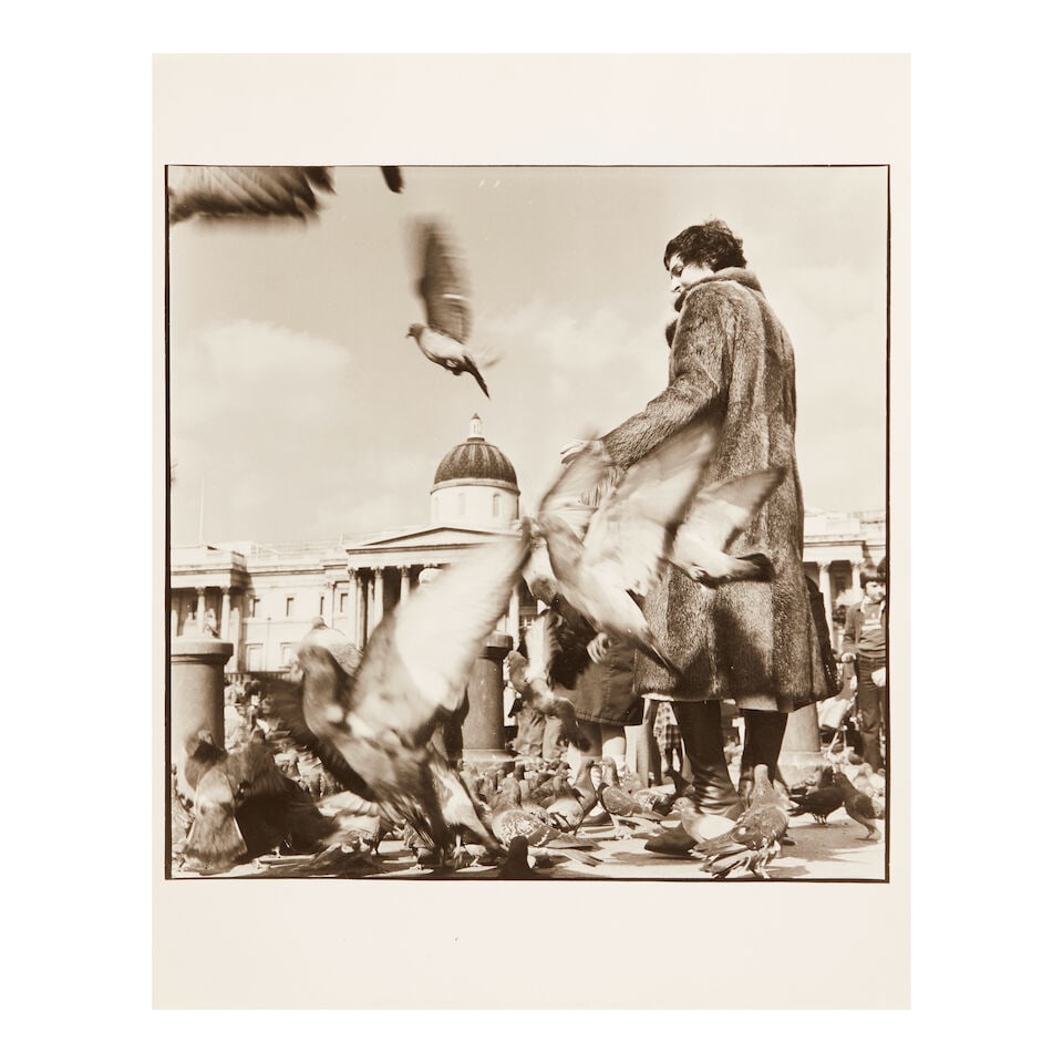 DIANE KEATON (AMERICAN, 1946-2025): PIGEONS OF TRAFALGAR SQUARELondon, 1980s - 6