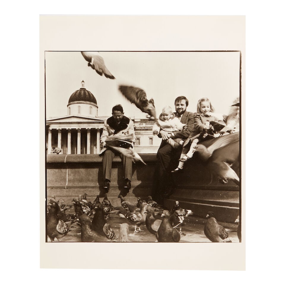 DIANE KEATON (AMERICAN, 1946-2025): PIGEONS OF TRAFALGAR SQUARELondon, 1980s - 7