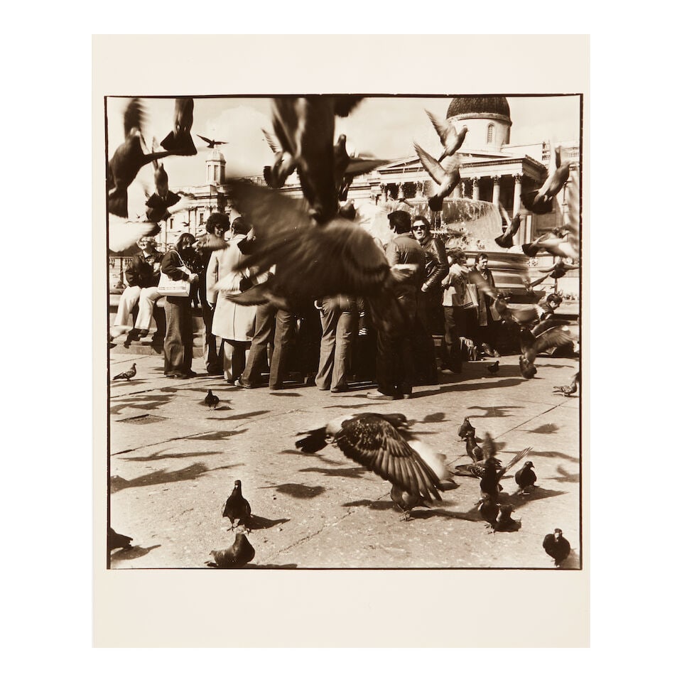 DIANE KEATON (AMERICAN, 1946-2025): PIGEONS OF TRAFALGAR SQUARELondon, 1980s - 8