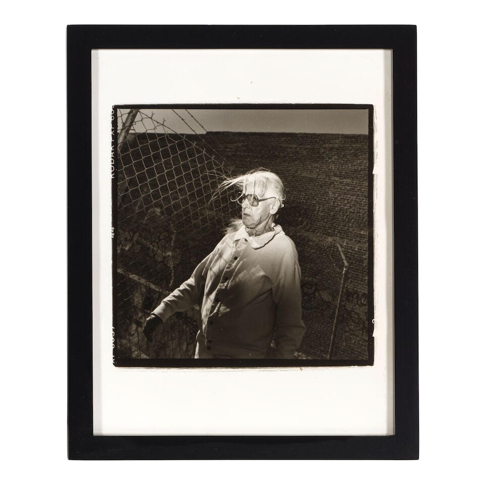 DIANE KEATON (AMERICAN, 1946-2025): SIX FRAMED BLACK AND WHITE PHOTOGRAPHS: PHOTOS OF PEOPLE ON ... - 9