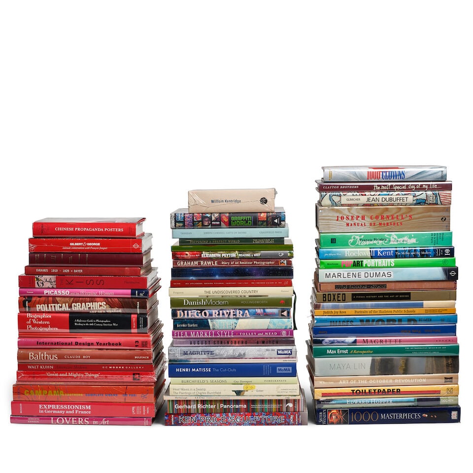 DIANE KEATON: A CURATED SELECTION OF ART BOOKS: DIANE KEATON: A CURATED SELECTION OF ART BOOKS Including Campana Brothers Complete Works (So Far) published by Albion, Topologies by Maya Lin, with a personal inscription to Diane Keaton from the