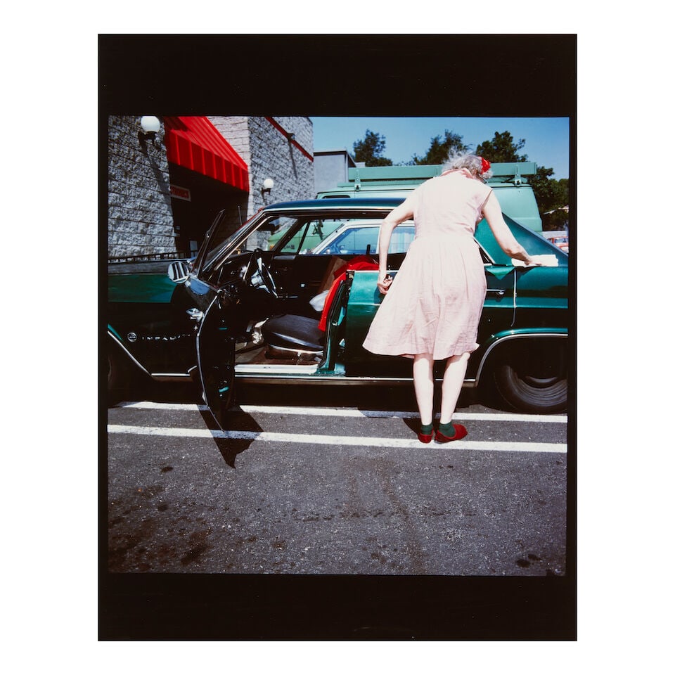 DIANE KEATON (AMERICAN, 1946-2025): SIX BLACK AND WHITE AND COLORED PHOTOGRAPHS - 6