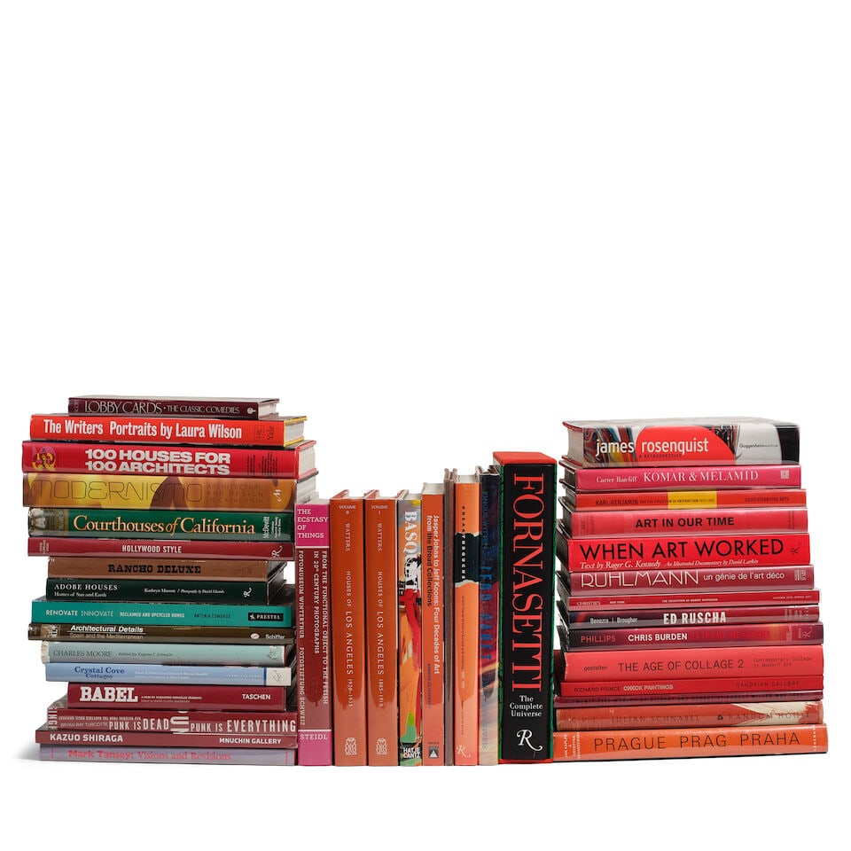 DIANE KEATON: A CURATED SELECTION OF BOOKS: DIANE KEATON: A CURATED SELECTION OF BOOKS Including C.V.J Nicknames of Maitre D's & Other Excerpts from Life by Julian Schnabel, with a personal inscription to Diane, The Writers: Portraits by Laura