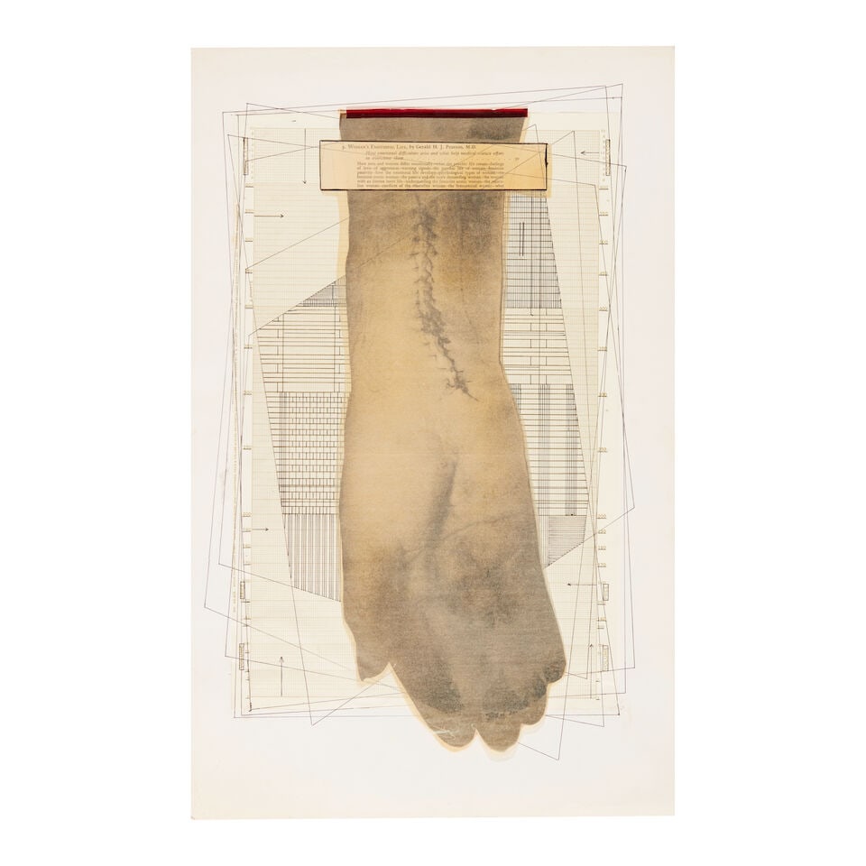 DIANE KEATON (AMERICAN, 1946-2025): THREE MIXED MEDIA COLLAGES - 3