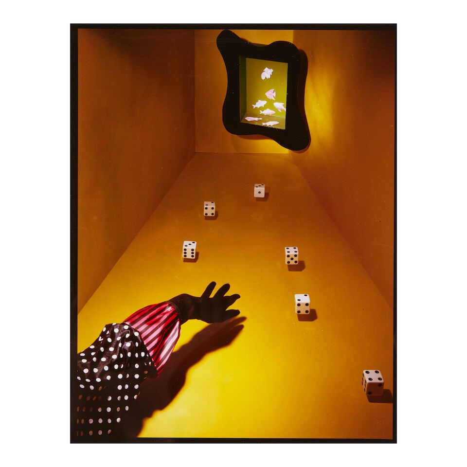 DIANE KEATON (AMERICAN, 1946-2025): SIX BLACK AND WHITE AND COLORED PHOTOGRAPHS - 6