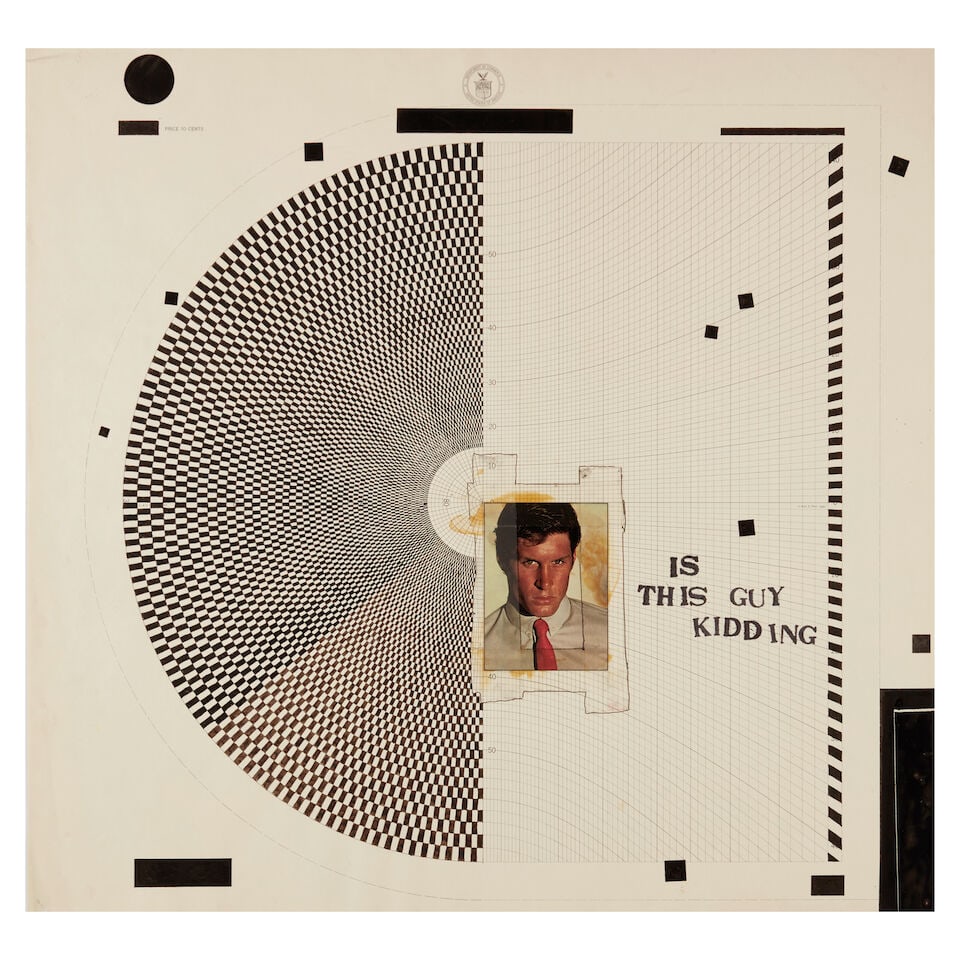 DIANE KEATON (AMERICAN, 1946-2025): THREE MIXED MEDIA COLLAGES (1 of 3)