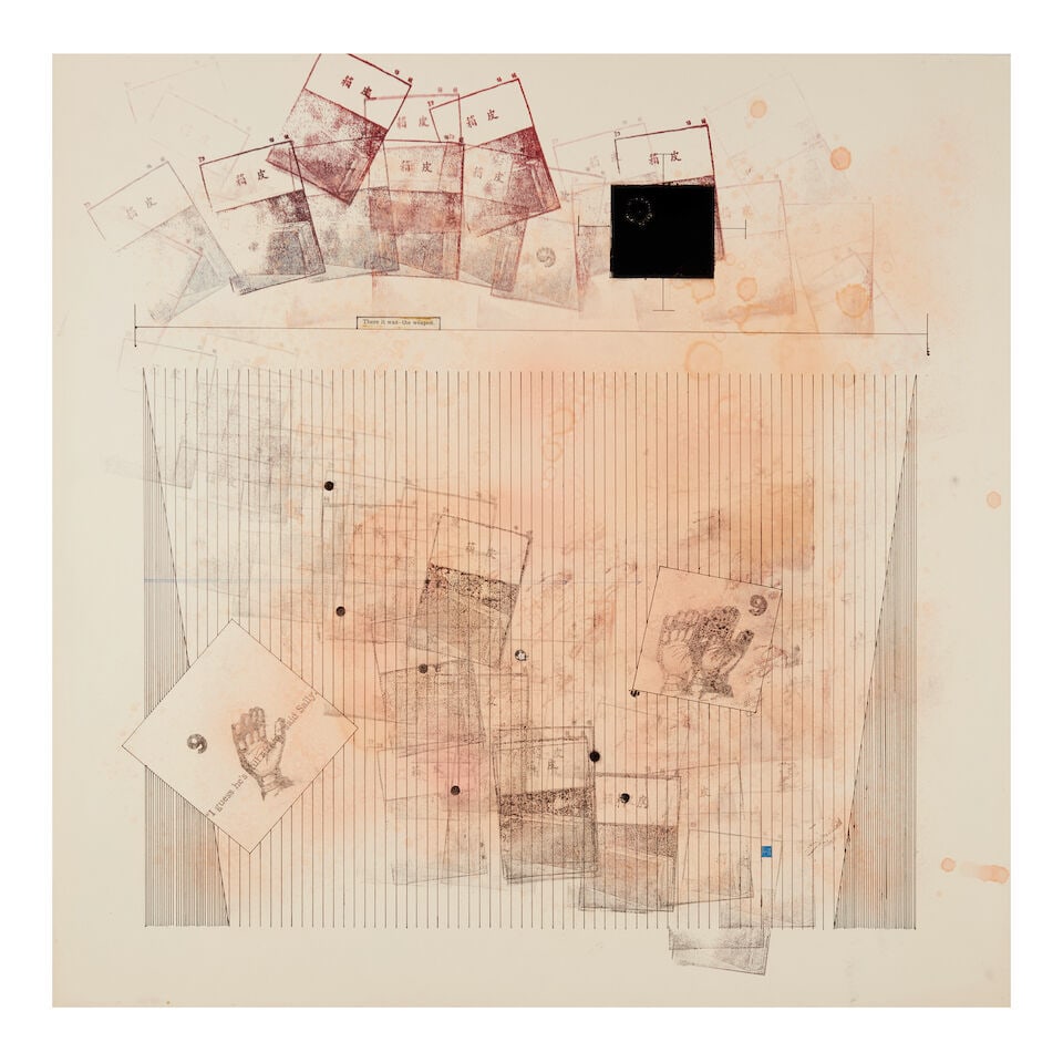 DIANE KEATON (AMERICAN, 1946-2025): THREE MIXED MEDIA COLLAGES - 2