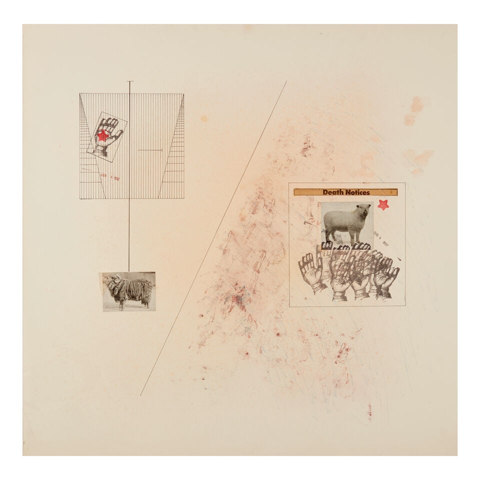 DIANE KEATON (AMERICAN, 1946-2025): THREE MIXED MEDIA COLLAGES - 3
