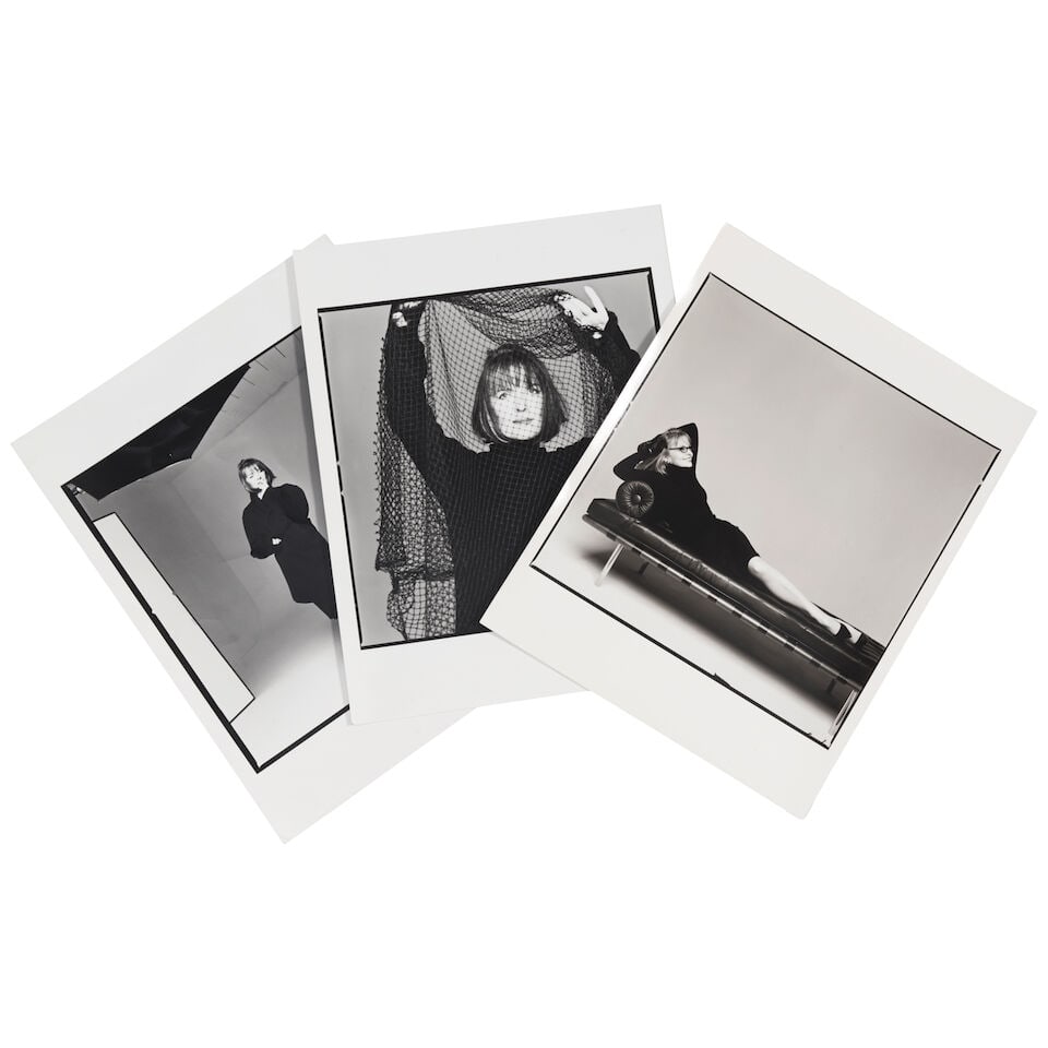 BRIGITTE LACOMBE (AMERICAN, BORN 1950): THREE BLACK AND WHITE PHOTOGRAPHS OF DIANE KEATON - 2