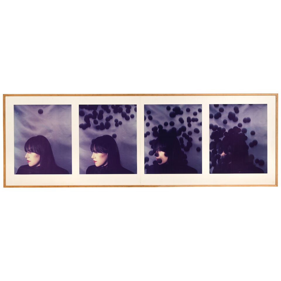 DIANE KEATON (AMERICAN, 1946-2025): A LARGE FORMAT COLOR PHOTOGRAPH QUADRIPTYCH OF A WOMAN WITH ... - 3