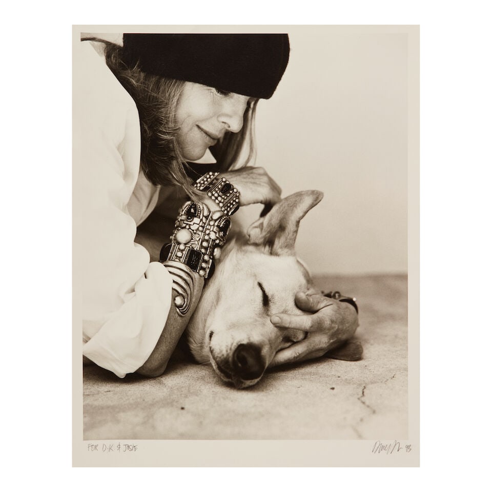 FOUR BLACK AND WHITE PHOTOGRAPHS OF DIANE KEATON1993-2004 - 2