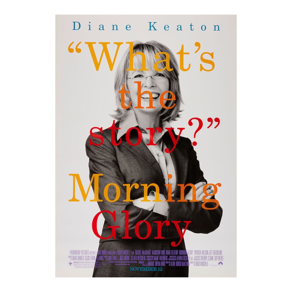 FOUR DIANE KEATON FILM POSTERS - 4