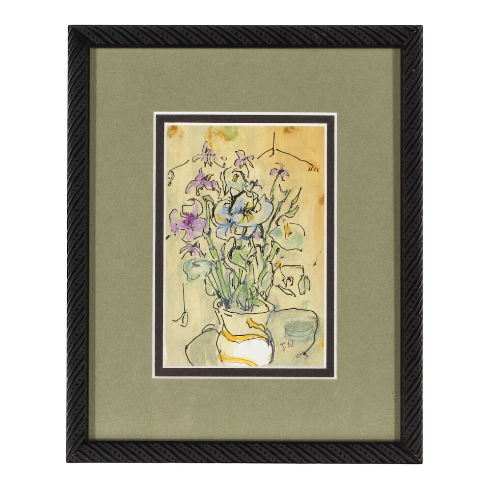 JACK NICHOLSON (AMERICAN, BORN 1937): FLORAL STILL LIFE - 2