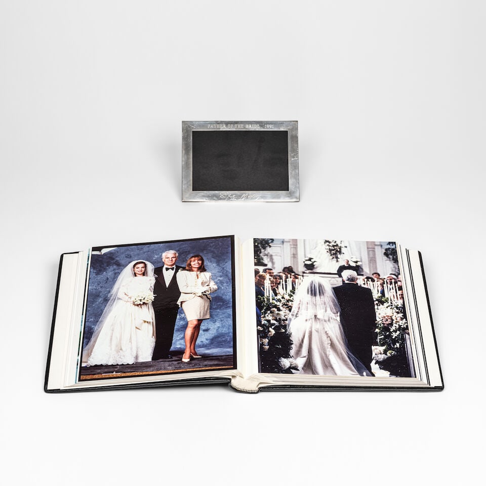 DIANE KEATON: A GROUP OF FATHER OF THE BRIDE I AND II MATERIALBuena Vista Pictures Distribution,...: DIANE KEATON: A GROUP OF FATHER OF THE BRIDE I AND II MATERIAL Buena Vista Pictures Distribution, 1991 and 1995 Comprising a photo album with thirty-two pages of black and white and colored photograph