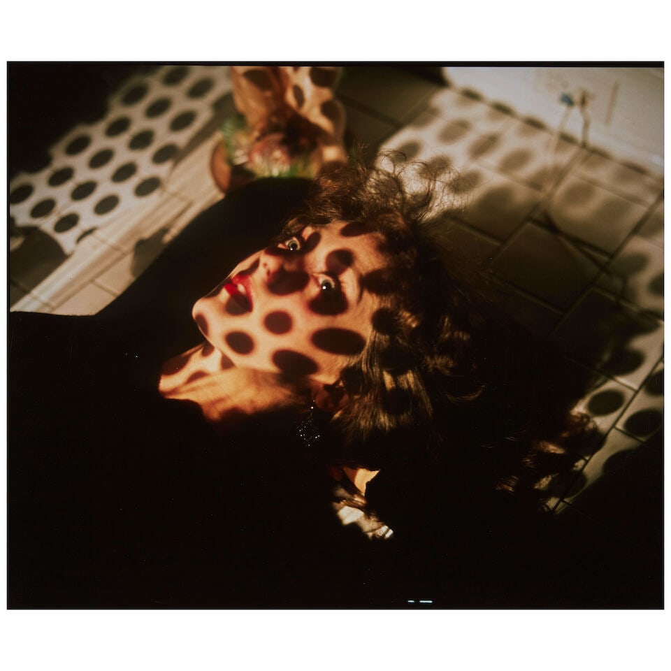 DIANE KEATON (AMERICAN, 1946-2025): FOUR LARGE FORMAT COLORED PHOTOGRAPHS: DIANE KEATON (AMERICAN, 1946-2025): FOUR LARGE FORMAT COLORED PHOTOGRAPHS Two inscribed Diane Keaton SEPT. 25 1981 (on the verso), together with a poster inscribed RECENT PHOTOGRAPHS BY DIANE KEATON