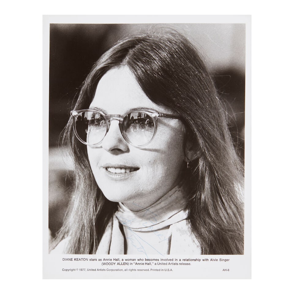 DIANE KEATON: A GROUP OF SIGNED BLACK AND WHITE PORTRAITS - 4