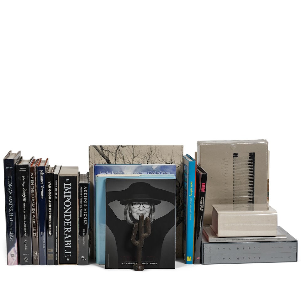 DIANE KEATON: A CURATED SELECTION OF BOOKS AND A BRONZE CACTUS (1 of 1)