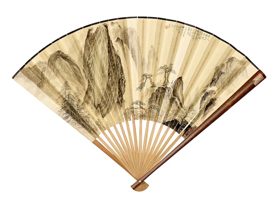 ZHU TIANYOU (20TH CENTURY); HU RUOSI (1916-2004) AND VARIOUS ARTISTS Landscape; Poem in Various ... - 3