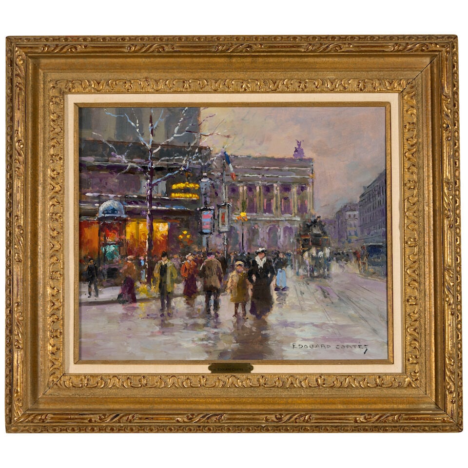 EDOUARD LÉON CORTÈS (1882-1969) L'Opèra - 4