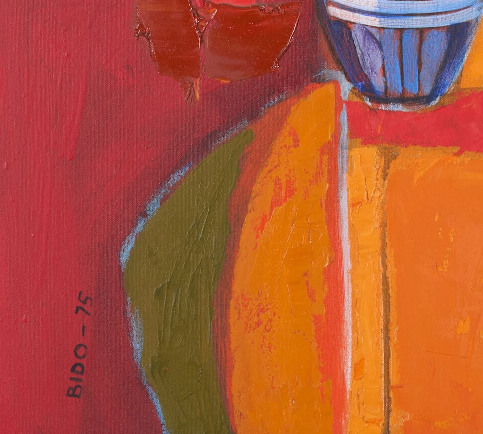 CÁNDIDO BIDÓ (1936-2011) Woman with Vase of Flowers - 2