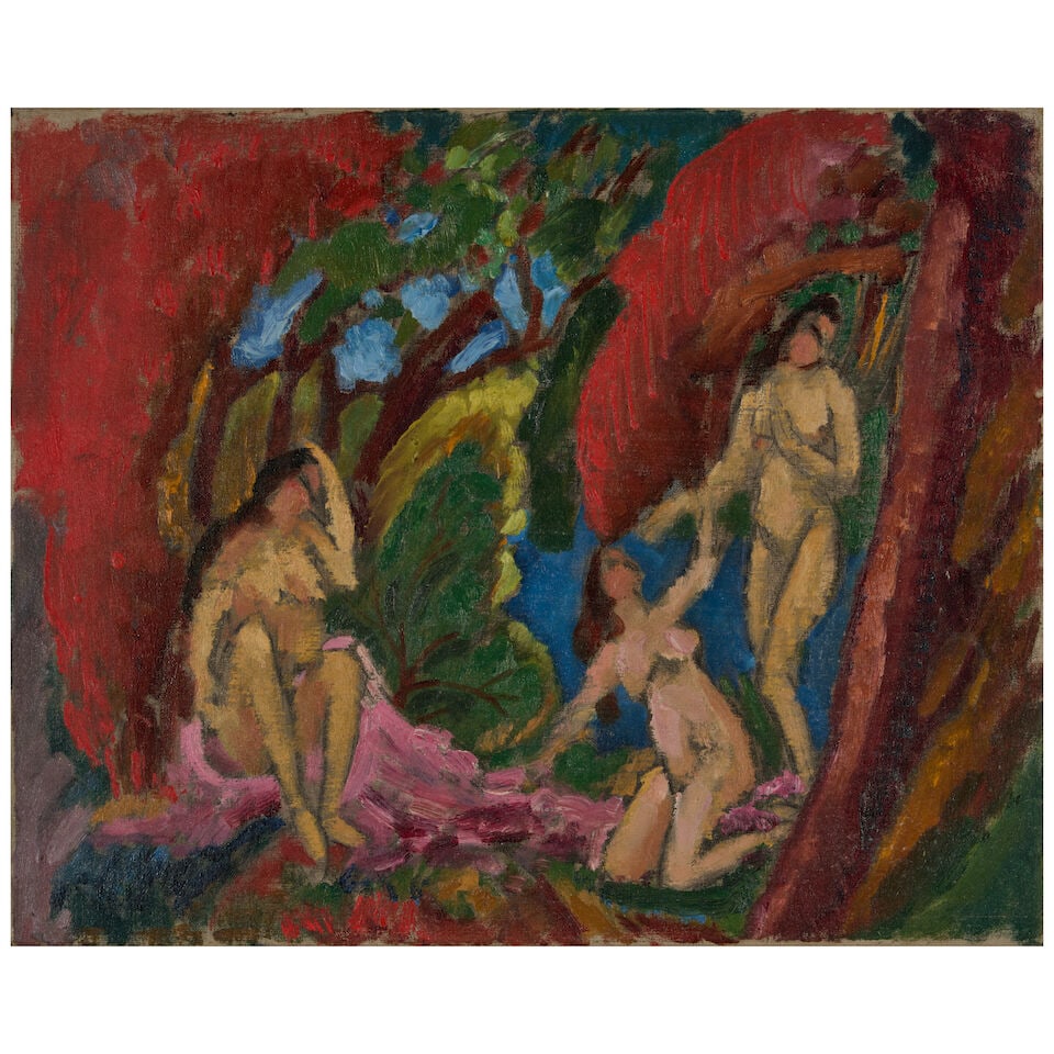 MAX WEBER (1881-1961) Untitled (1 of 3)