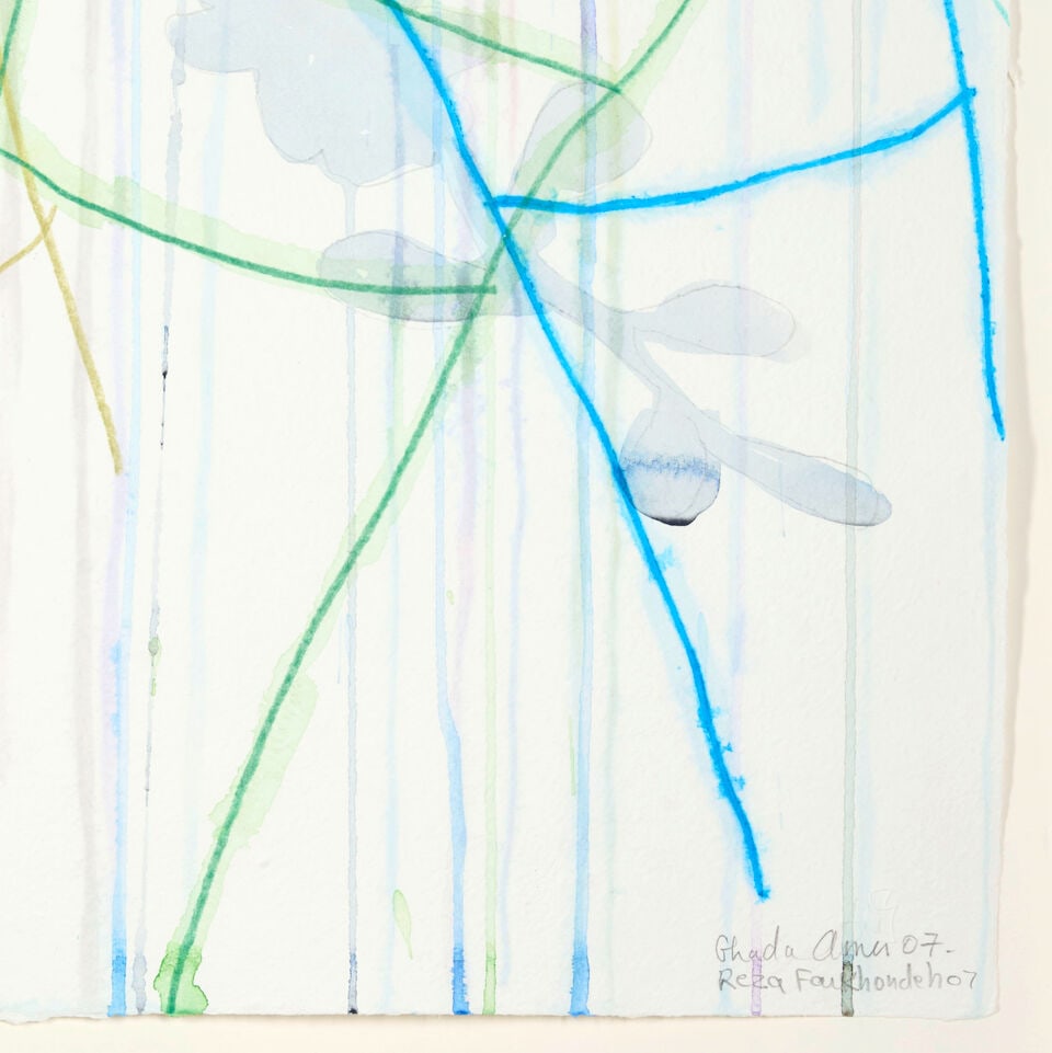 GHADA AMER (B.1963) AND REZA FARKHONDEH (B. 1963) Untitled - 4