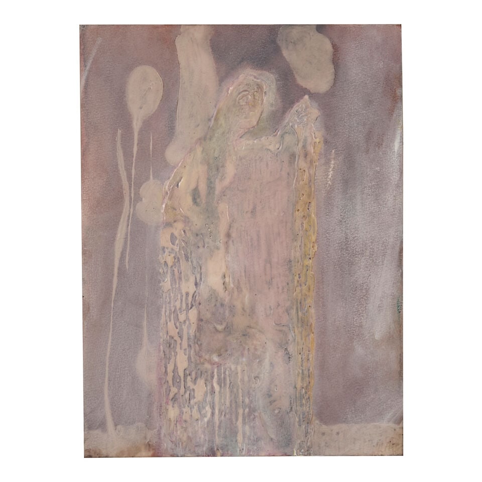 PENNY SIOPIS (B. 1953) Note 19: PENNY SIOPIS (B. 1953) Note 19 oil, ink, and glue on paper 12 5/8 x 9 1/4 in (32 x 23.5 cm) Executed in 2015 Footnotes: Provenance Stevenson Gallery, Capetown, South Africa. Acquired from the above by