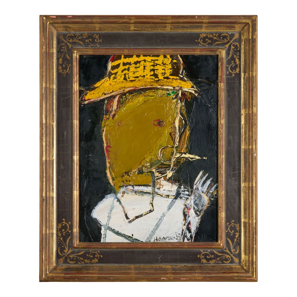 JAMES HAVARD (1937-2020) Yellow Straw Hat - 4