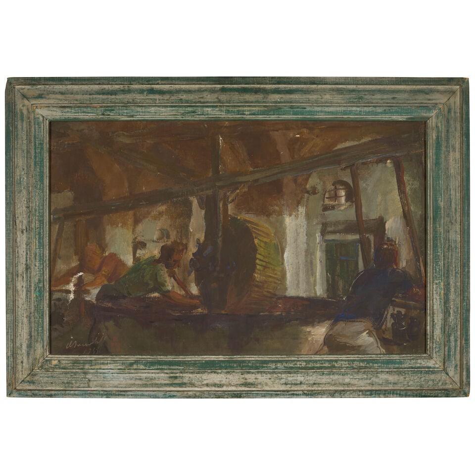 ALEXANDRE IACOVLEFF (1887-1938) Le Pressoir - 4
