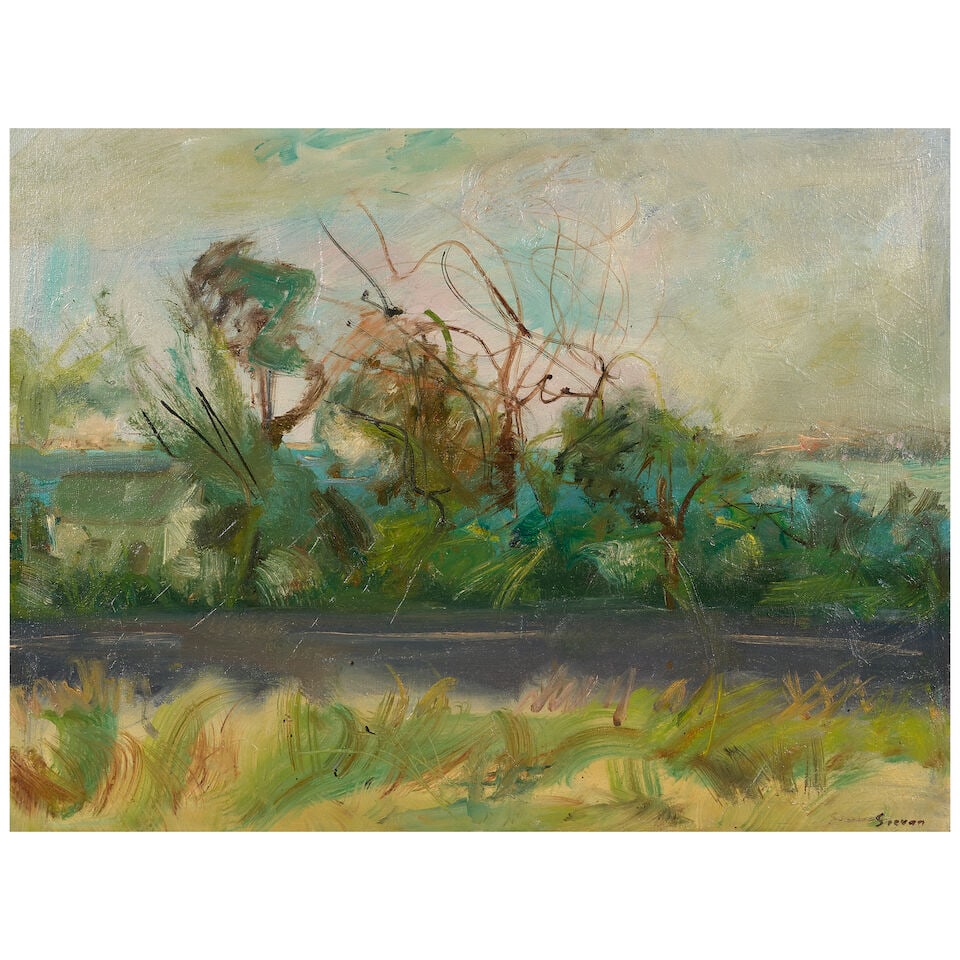 MAURICE SIEVAN (1889-1981) Southampton Landscape (1 of 4)