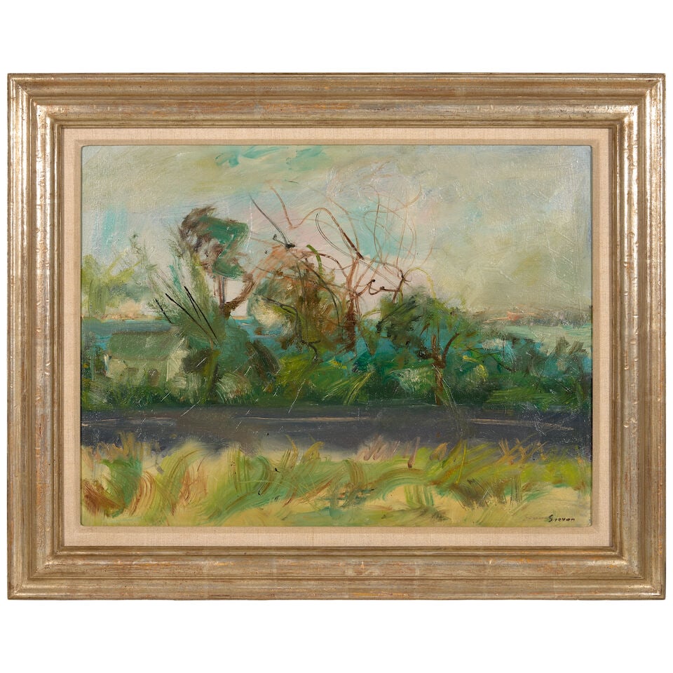 MAURICE SIEVAN (1889-1981) Southampton Landscape - 2