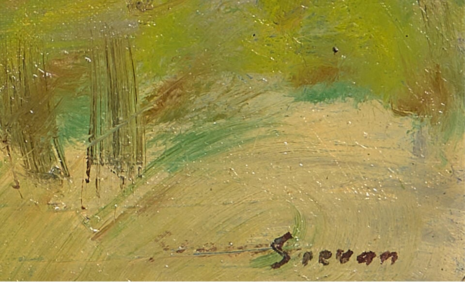 MAURICE SIEVAN (1889-1981) Southampton Landscape - 3