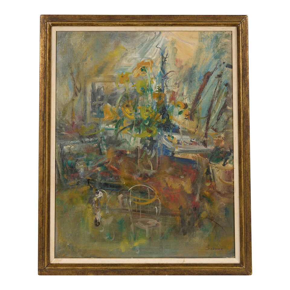 MAURICE SIEVAN (1889-1981) Studio Interior - 2