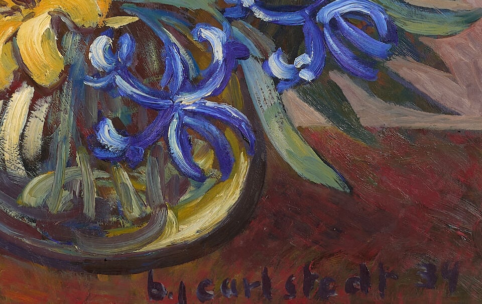 BIRGER CARLSTEDT (1907-1975) Floral Still Life - 2