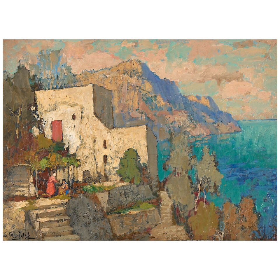 KONSTANTIN GORBATOV (1876-1945) Capri (1 of 4)