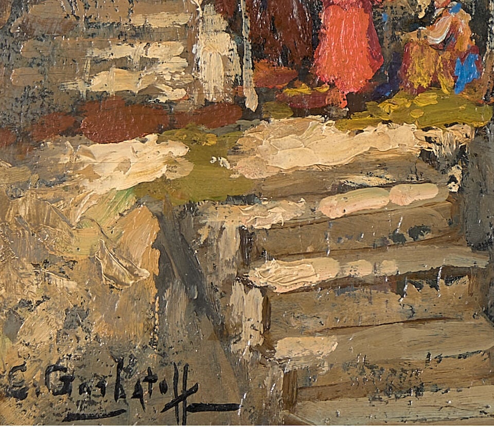 KONSTANTIN GORBATOV (1876-1945) Capri - 2